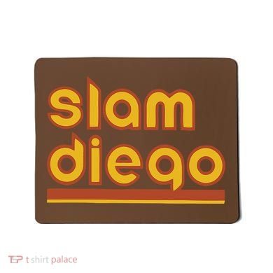 Retro Slam Diego Baseball San Fan Mousepad