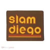 Retro Slam Diego Baseball San Fan Mousepad thumb 0