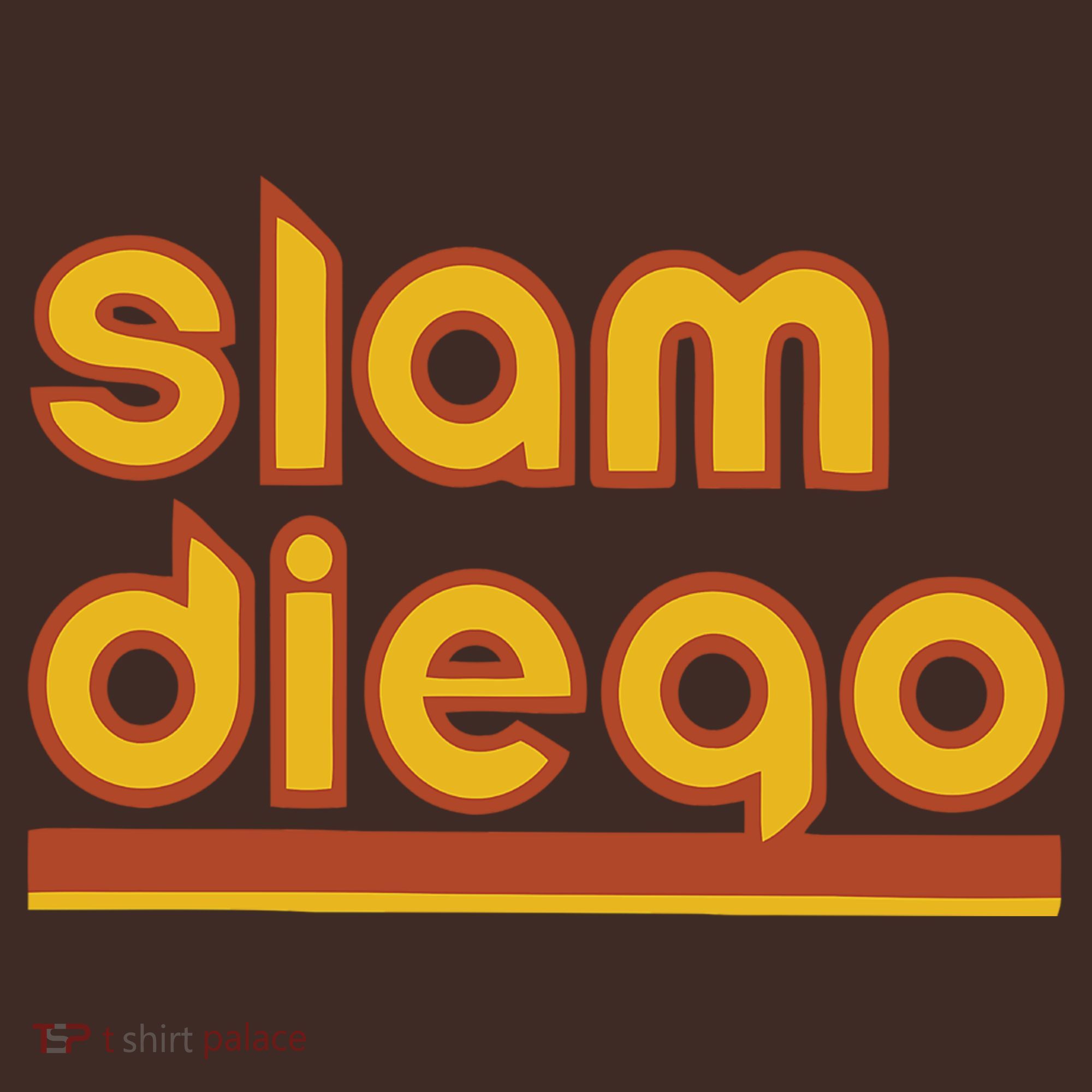 Retro Slam Diego Baseball San Fan Baby Bodysuit