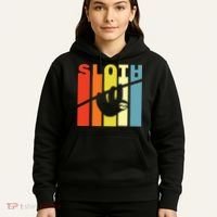 Retro Sloth Hoodie thumb 5