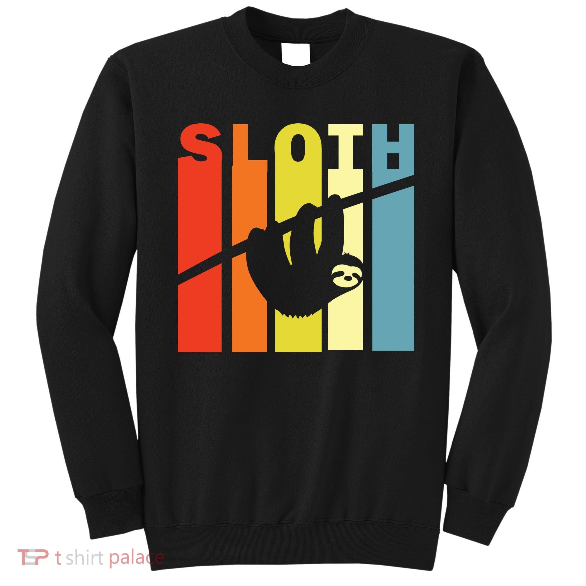 Retro Sloth Sweatshirt