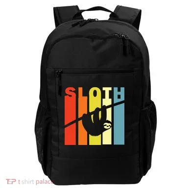 Retro Sloth Backpack