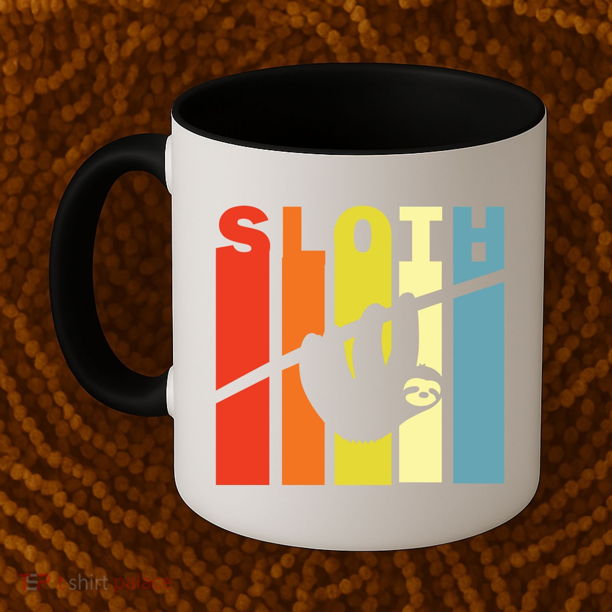 Retro Sloth Coffee Mug