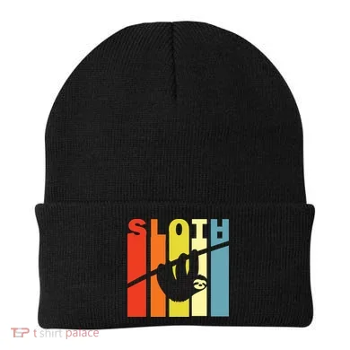 Retro Sloth Beanie