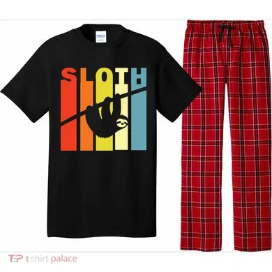 Retro Sloth Pajama Set