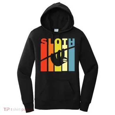 Retro Sloth Women's Hoodie