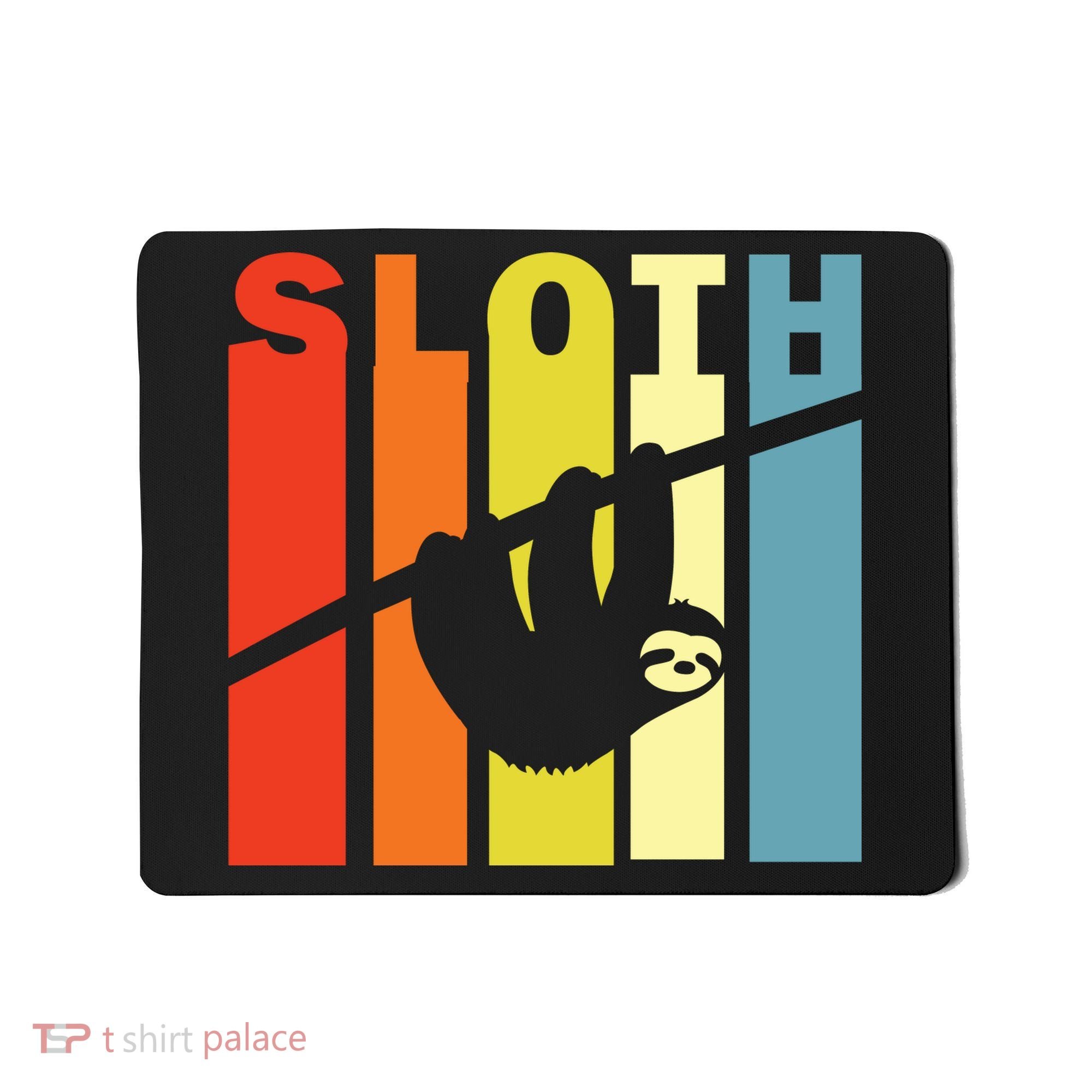 Retro Sloth Mousepad