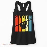 Retro Sloth Women's Tank Top thumb 0