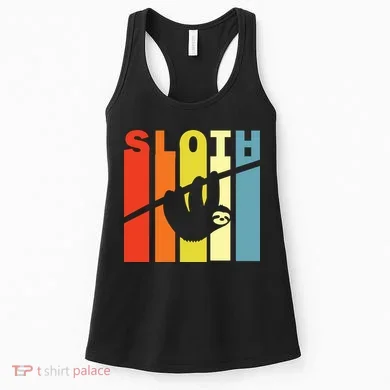 Retro Sloth Women's Tank Top