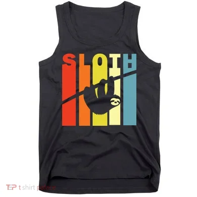 Retro Sloth Tank Top