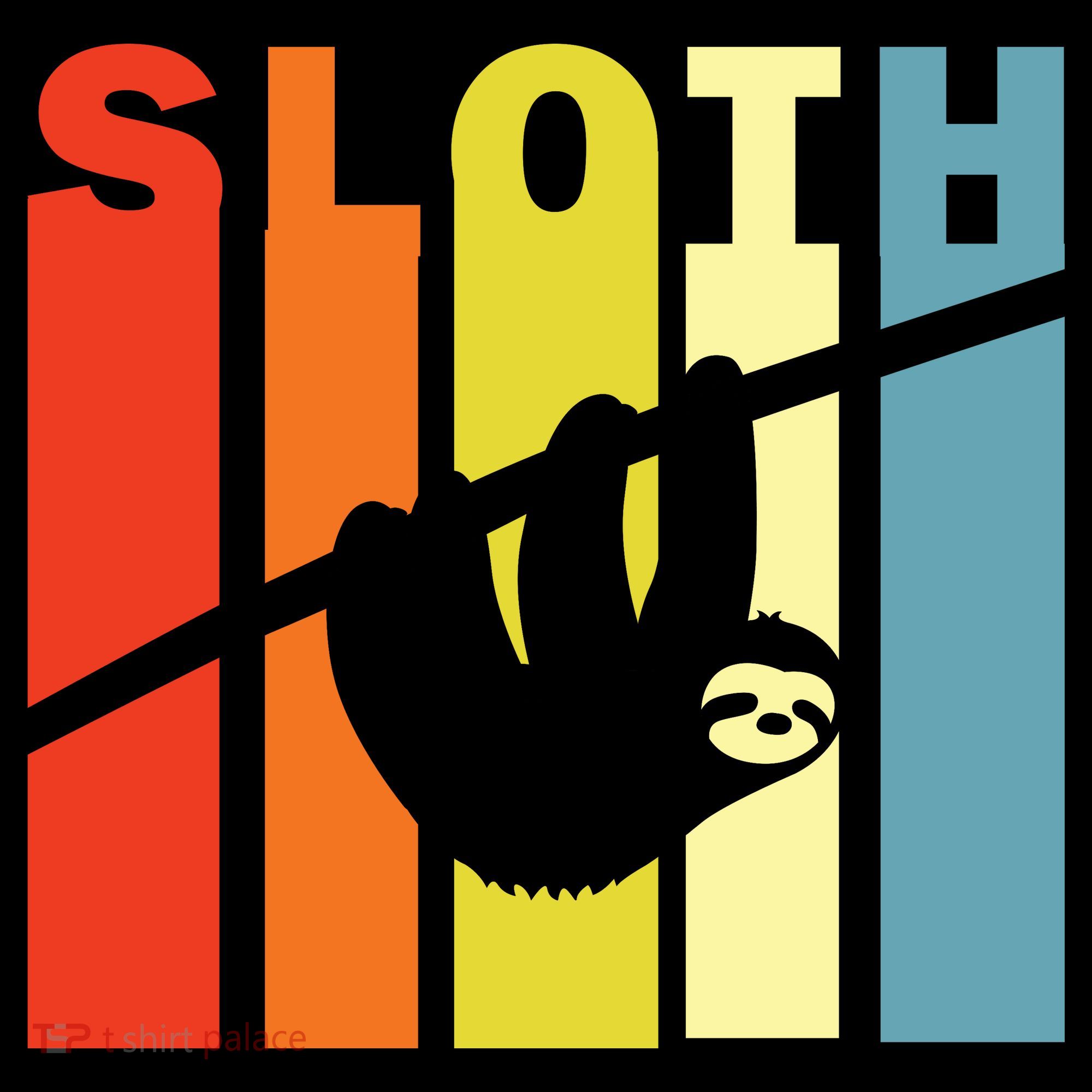 Retro Sloth Toddler T-Shirt