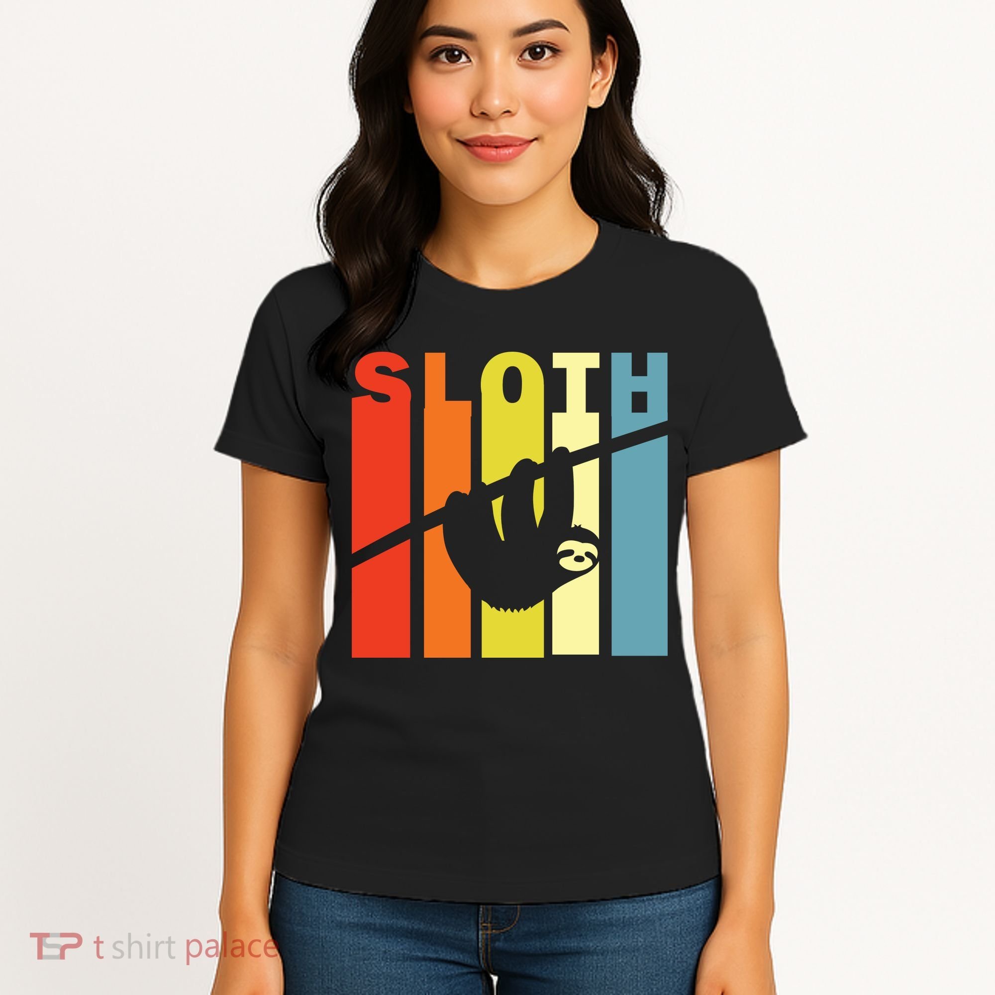 Retro Sloth Women's T-Shirt