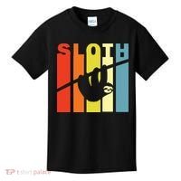 Retro Sloth Kids T-Shirt thumb 0