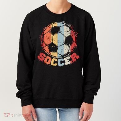 Retro Soccer Ball Women's Sweatshirt
