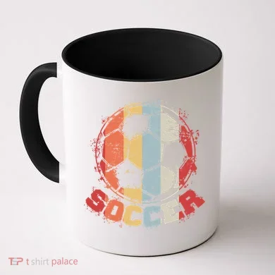 Retro Soccer Ball Coffee Mug