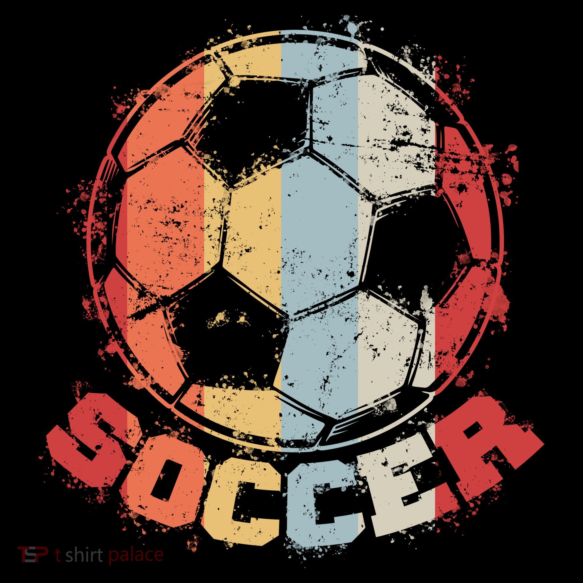 Retro Soccer Ball Pajama Set