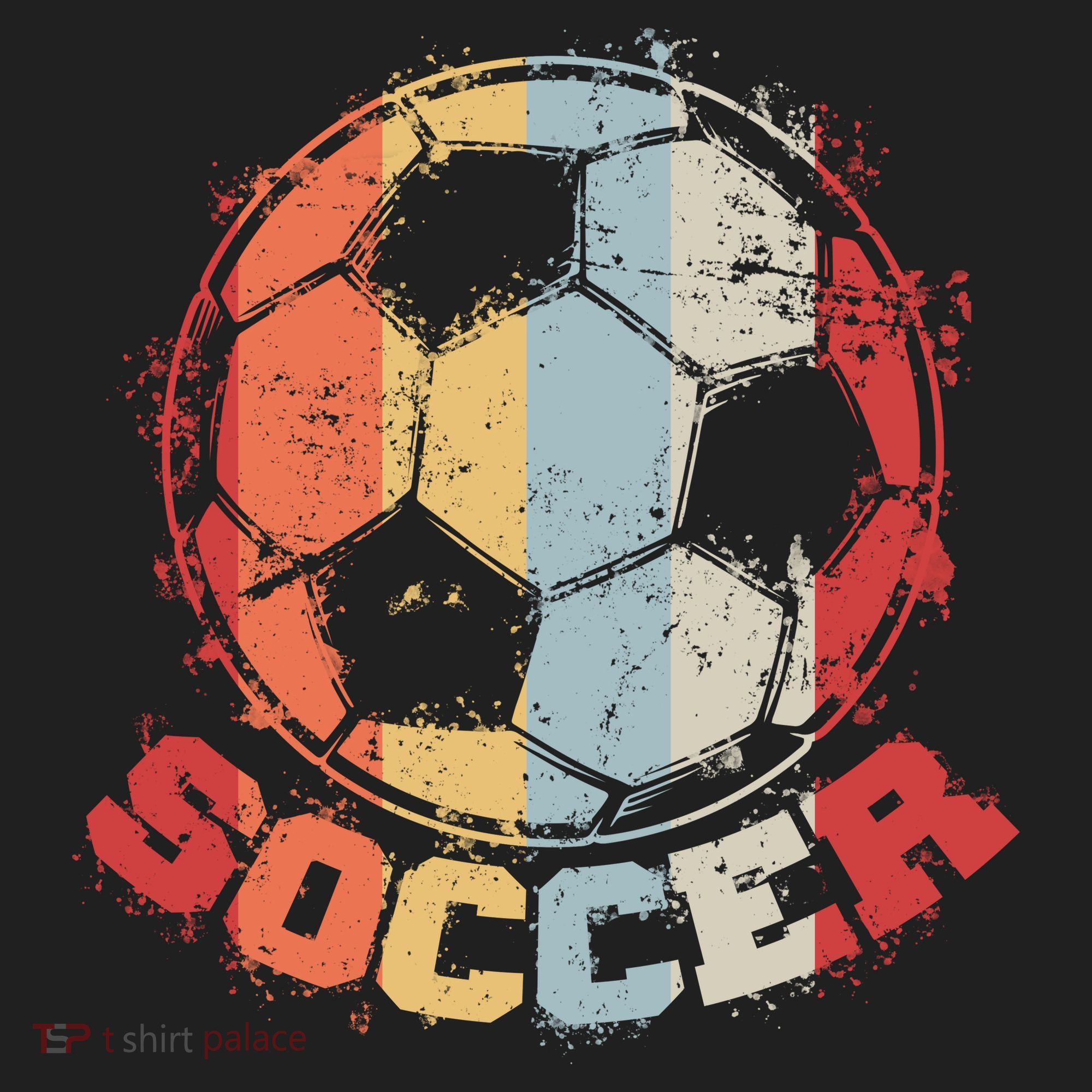 Retro Soccer Ball Hat
