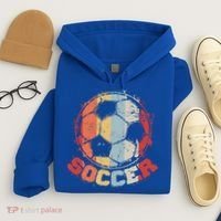 Retro Soccer Ball Hoodie thumb 4