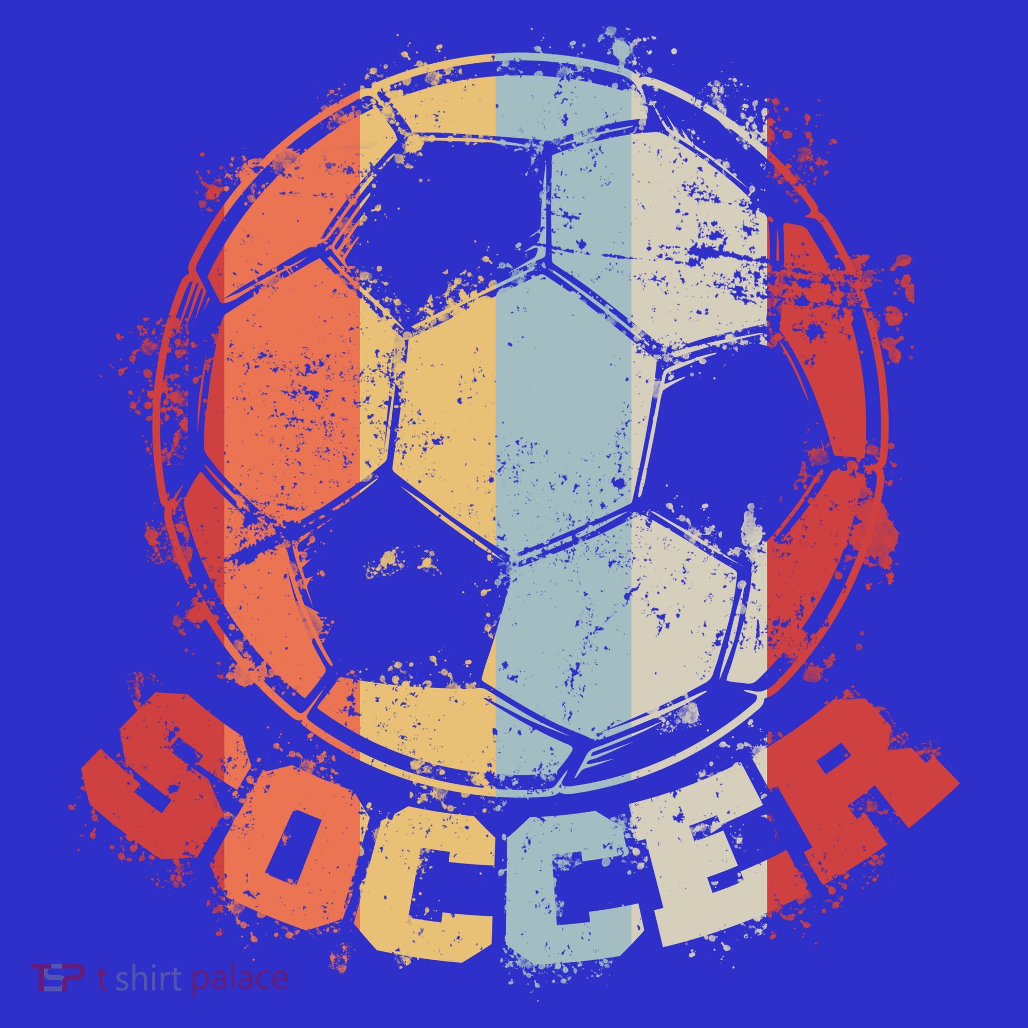 Retro Soccer Ball Mousepad