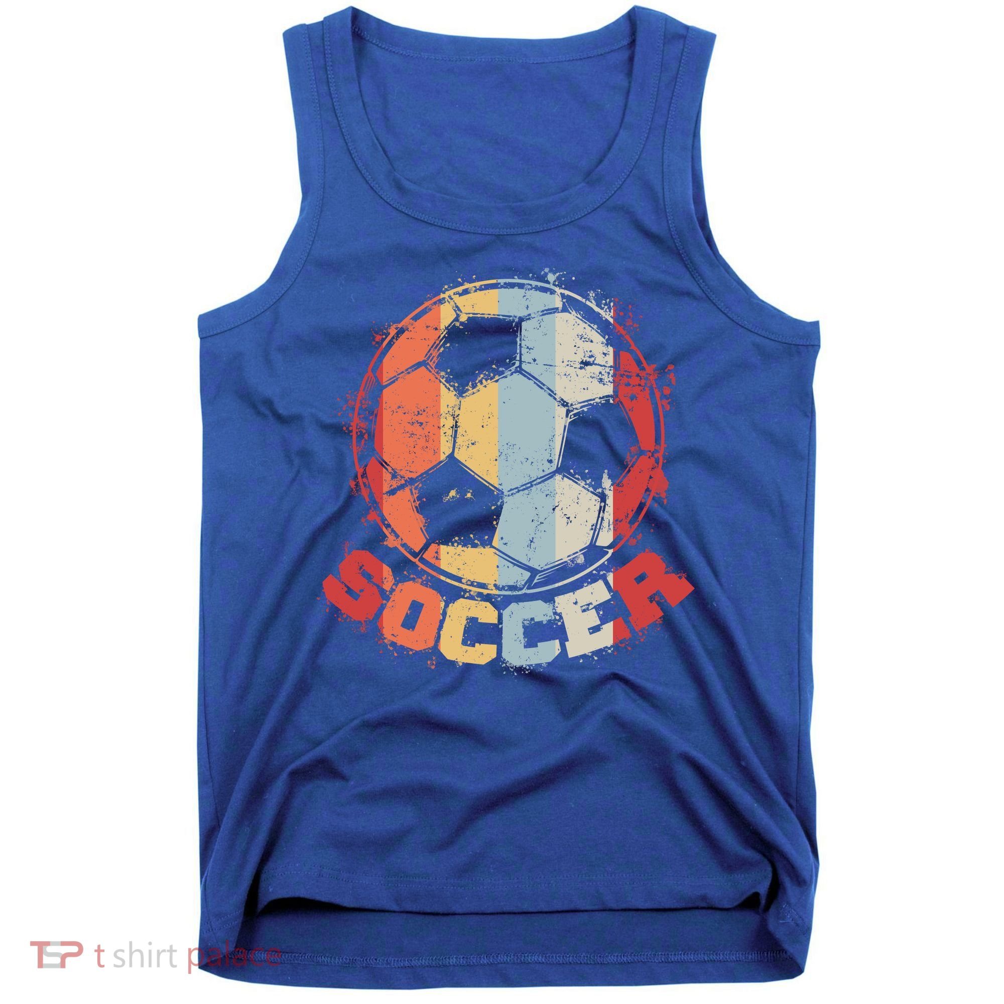 Retro Soccer Ball Tank Top