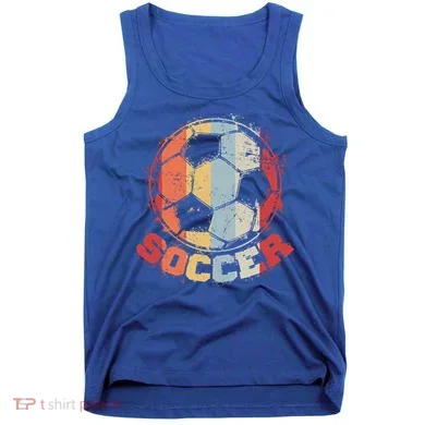 Retro Soccer Ball Tank Top