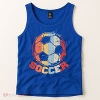 Retro Soccer Ball Tank Top thumb 2
