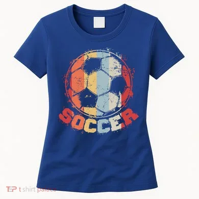 Retro Soccer Ball Women's T-Shirt