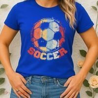 Retro Soccer Ball Women's T-Shirt thumb 2