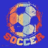 Retro Soccer Ball Kids Long Sleeve Shirt thumb 2