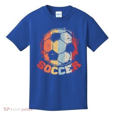 Retro Soccer Ball Kids T-Shirt