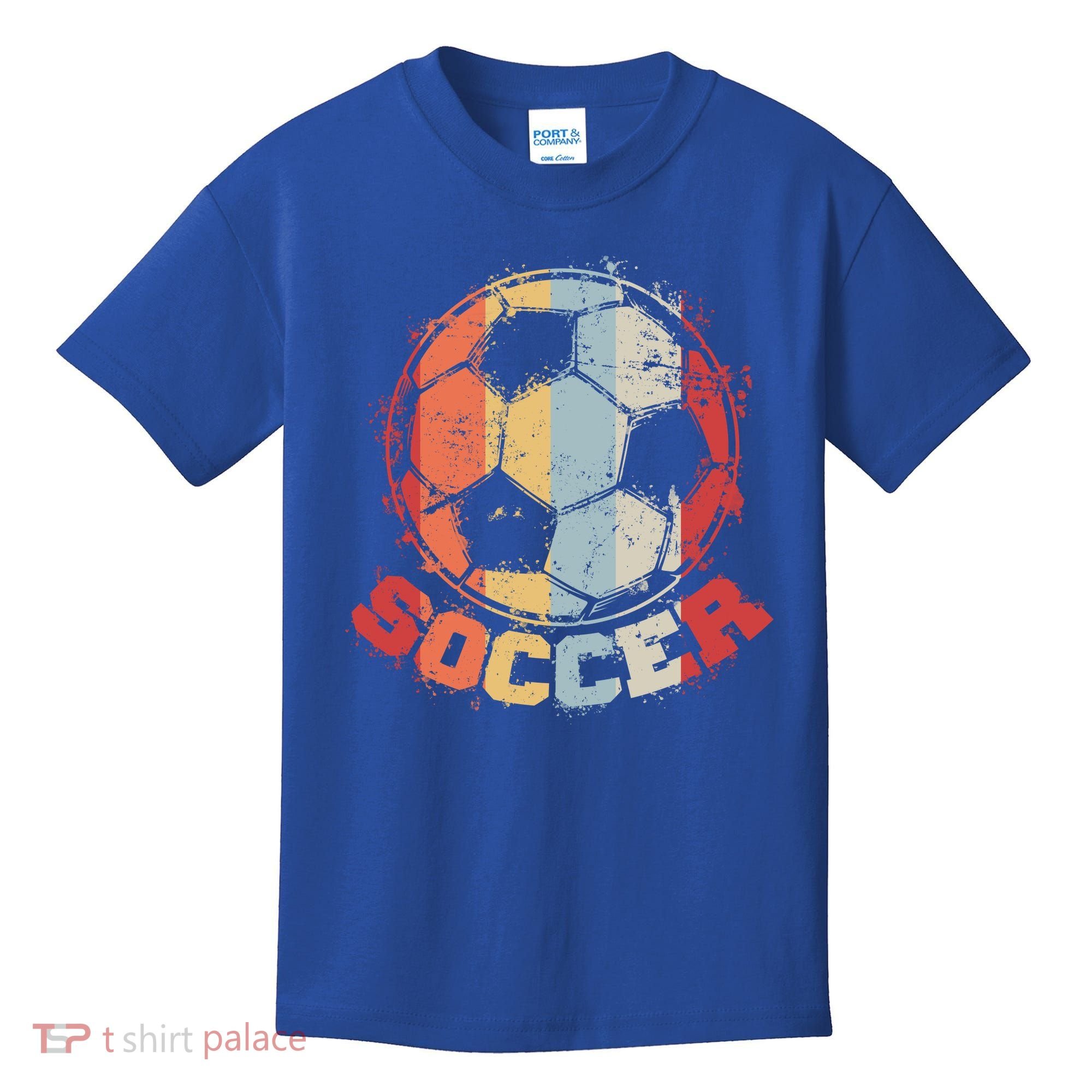 Retro Soccer Ball Kids T-Shirt