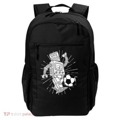 Retro Soccer Robot Backpack
