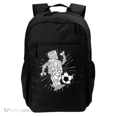 Retro Soccer Robot Backpack