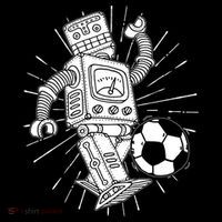 Retro Soccer Robot Bucket Hat thumb 4