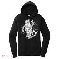 Retro Soccer Robot Women's Hoodie thumb 0