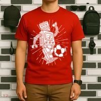 Retro Soccer Robot T-Shirt thumb 6