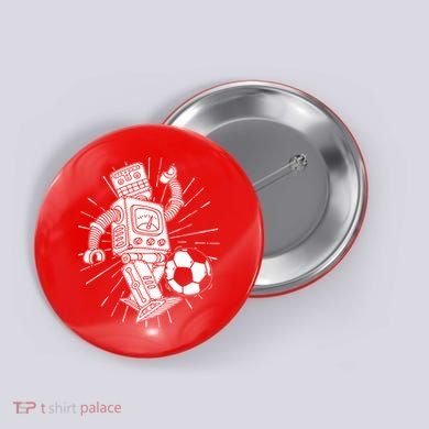 Retro Soccer Robot Button