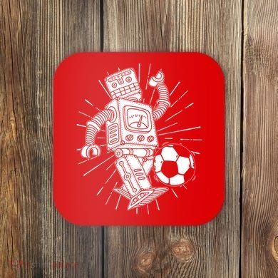 Retro Soccer Robot Coaster