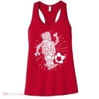Retro Soccer Robot Women's Tank Top thumb 0