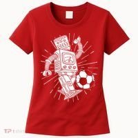Retro Soccer Robot Women's T-Shirt thumb 0