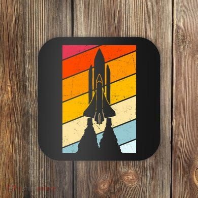 Retro Space Rocket Launch Coaster