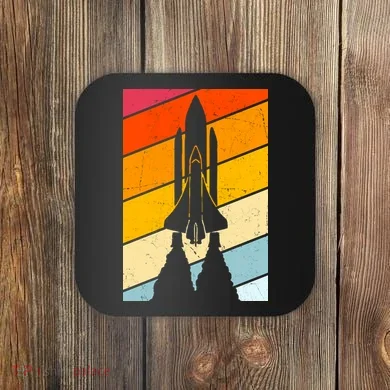Retro Space Rocket Launch Coaster