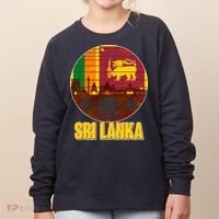 Retro Sri Lanka Emblem Women's Sweatshirt thumb 0