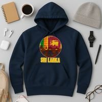 Retro Sri Lanka Emblem Hoodie thumb 3