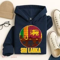 Retro Sri Lanka Emblem Hoodie thumb 4