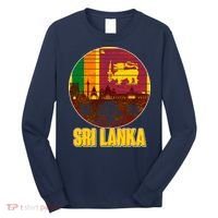 Retro Sri Lanka Emblem Long Sleeve Shirt thumb 0