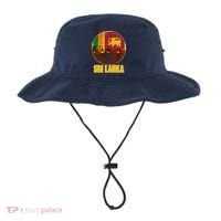 Retro Sri Lanka Emblem Bucket Hat thumb 0