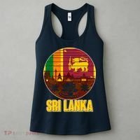 Retro Sri Lanka Emblem Women's Tank Top thumb 3