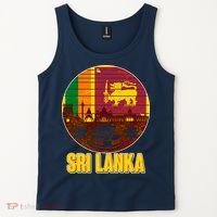Retro Sri Lanka Emblem Tank Top thumb 2