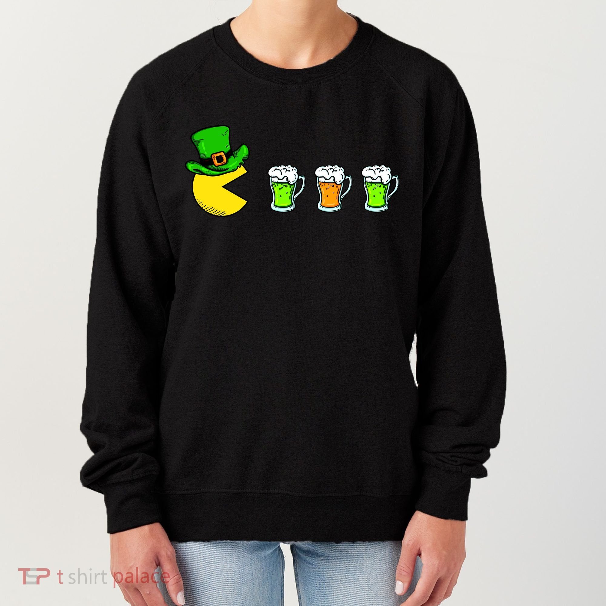 Retro St. Patrick's Day Drinking Game Women's Sweatshirt